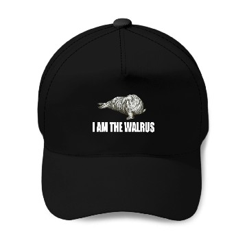 Discover I Am The Walrus Baseball Caps