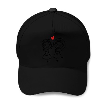 Discover gay couple Baseball Caps