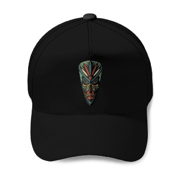 Discover African Mask Baseball Caps