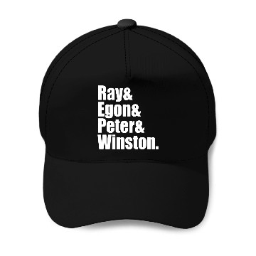 Discover Ghostbusters Cast Baseball Caps