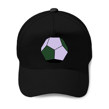 Discover platonic solid Baseball Caps