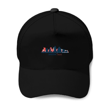 Discover Austin, Texas Baseball Caps