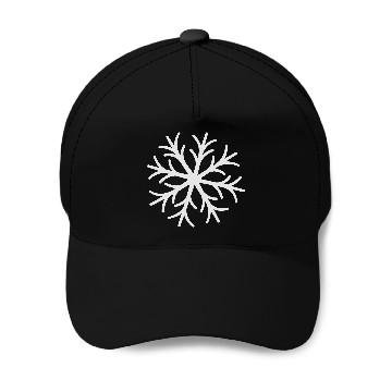 Discover Snowflake Baseball Caps