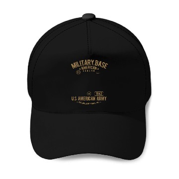 Discover Military Base Baseball Caps