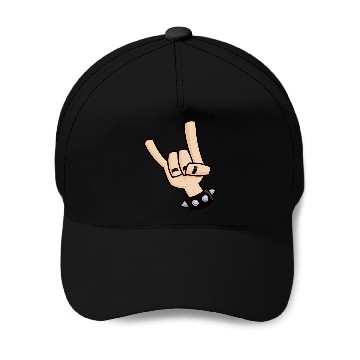 Discover Devil Horns Baseball Caps
