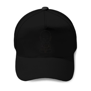 Discover Baby Buddha Baseball Caps