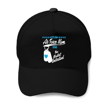 Discover air force mom Baseball Caps