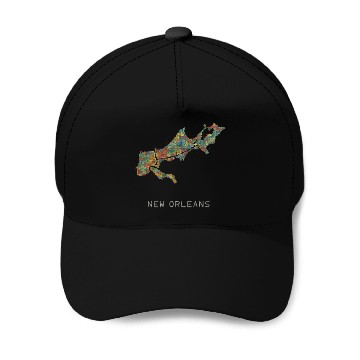 Discover new orleans Baseball Caps