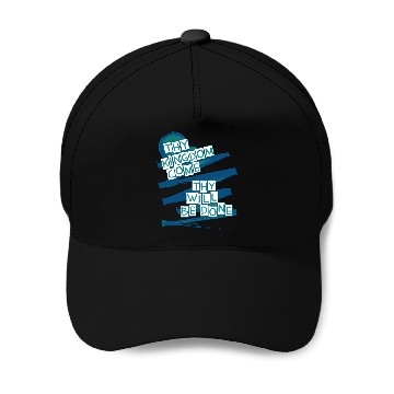 Discover Thy Kingdom Come Baseball Caps
