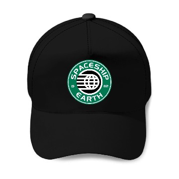 Discover Spaceship Starbucks Baseball Caps