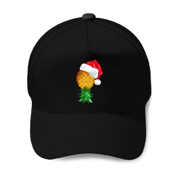 Discover Santa Hat Swinger Upside Down Pineapple Baseball Caps