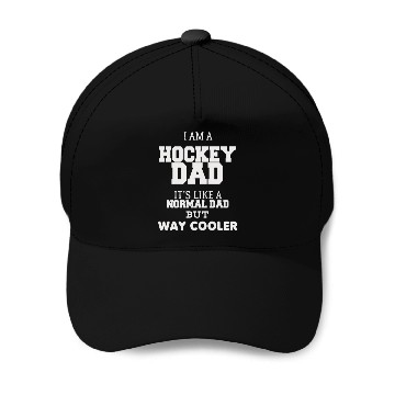 Discover HOCKEY DAD Baseball Caps