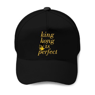 Discover king kong is perfect Baseball Caps