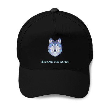 Discover Alpha Wolf Baseball Caps