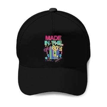 Discover MADE IN THE 80s Baseball Caps
