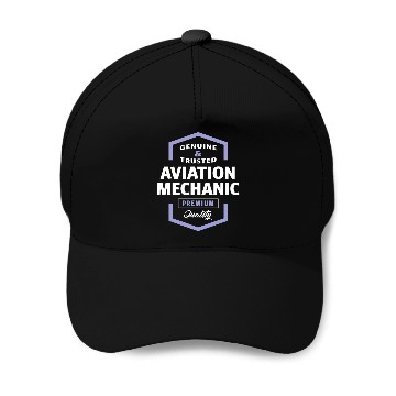 Discover Aviation Mechanic Baseball Caps
