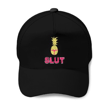 Discover Pineapple Slut Baseball Caps