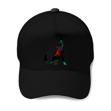 Discover Galaxy Wolf Baseball Caps