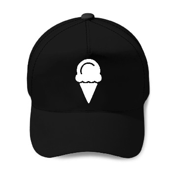 Discover Vanilla Ice Cream Baseball Caps