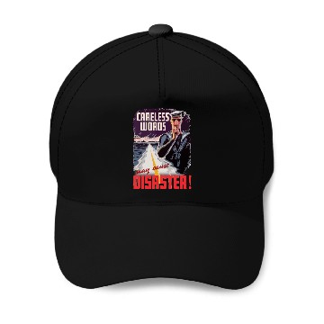 Discover Careless Words WW2 Canadian Navy Baseball Caps