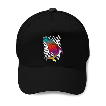 Discover Whale Baseball Caps