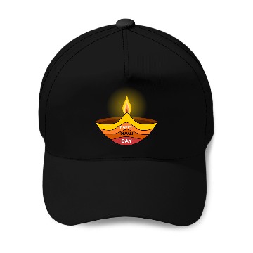 Discover HAPPY DIWALI DAY2 Baseball Caps