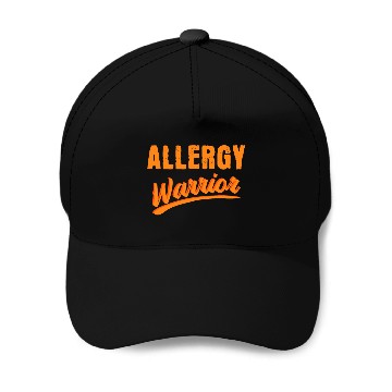 Discover Allergy hayfever fighter Funny saying Baseball Caps