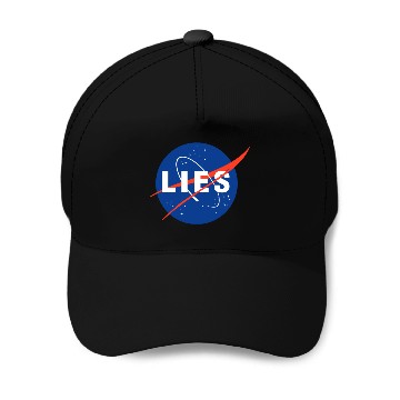 Discover Nasa Lies Gifts Baseball Caps
