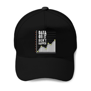 Discover Data Nerd Behavior Analyst Statistics Scientist Baseball Caps