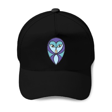 Discover Stylized Barn Owl Baseball Caps