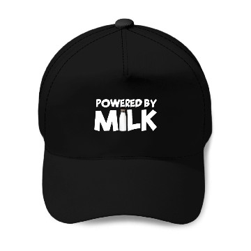 Discover Powered by Milk Baseball Caps
