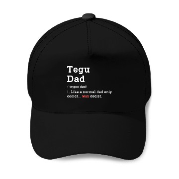Discover Tegu Dad Definition Cool Lizard Daddy Baseball Caps