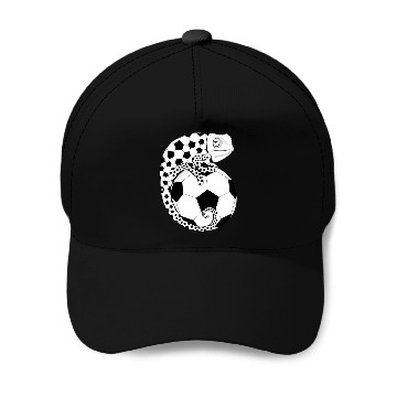 Discover Soccer Chameleon Baseball Caps