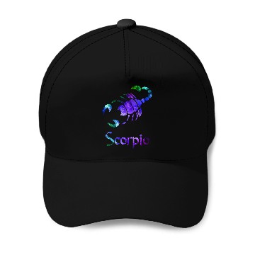 Discover Scorpio Baseball Caps