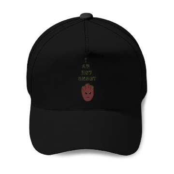 Discover I am not Groot Baseball Caps