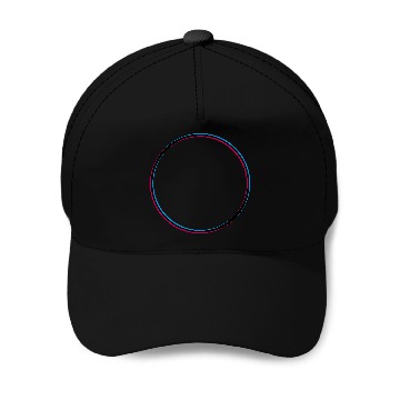Discover Circle 3D effect Baseball Caps