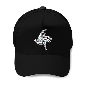Discover Jiu-Jitsu Astronaut Baseball Caps