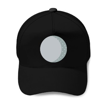Discover Waning Gibbous Moon Large Baseball Caps