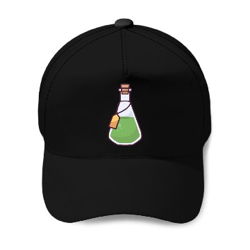 Discover Chemistry Flask Baseball Caps
