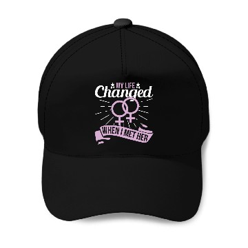 Discover Cute Lesbian Couple Baseball Caps