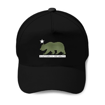 Discover California Bear Baseball Caps