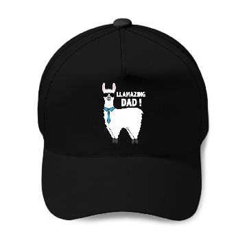 Discover Llama Dad Baseball Caps Gift For Dad