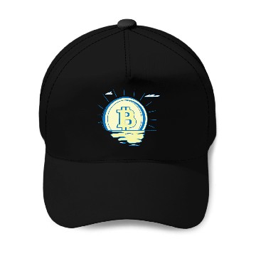 Discover Bitcoin Buy the Dip Baseball Caps