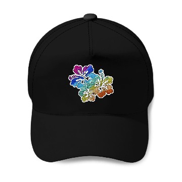 Discover hibiscus glitter Flower Baseball Caps