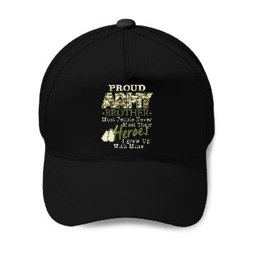 Discover Army hero brother Baseball Caps