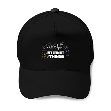 Discover Internet Of Things Computer IOT Data Smart Gift Baseball Caps