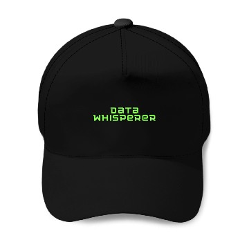 Discover Humorous Data Whisperer Software Engineers Gift Baseball Caps