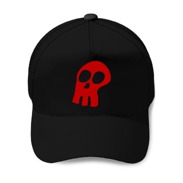 Discover Big red skull Vector icon 1c Baseball Caps