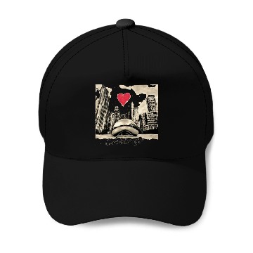 Discover i love Chicago Baseball Caps