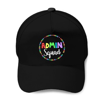 Discover Admin Squad School Assistant Principal Crew Admini Baseball Caps
